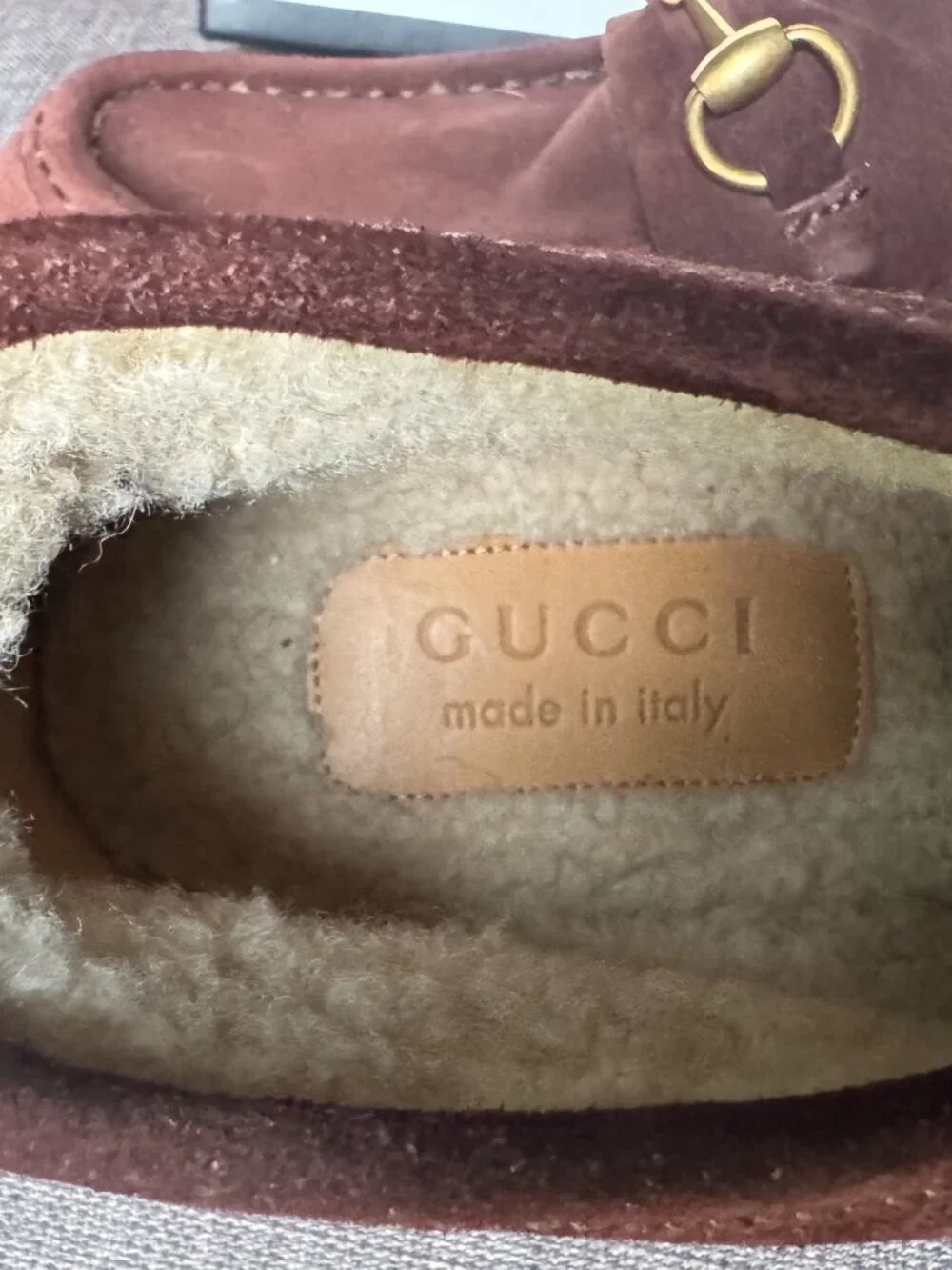 GUCCI Horsebit Chukka/Ankle slip-on...Men size 10.5